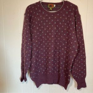 VINTAGE Boston Traders 100% Wool Knit Sweater! Men’s or Women’s Size: XL